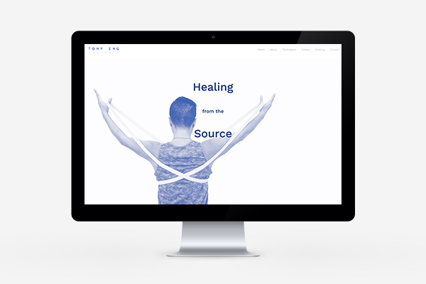 Tony Bodywork Web Design